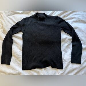 Rag & Bone Black Crewneck Sweater - S - wool/cashmere staple!